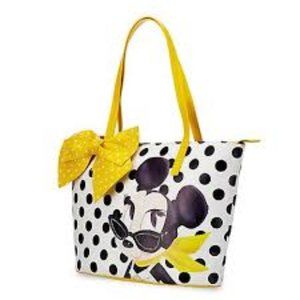Authentic Disney Minnie Mouse Signature Tote